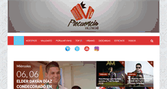 Desktop Screenshot of frecuenciavallenata.com